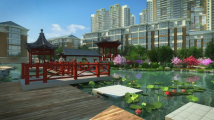 項(xiàng)目這樣打造中式景觀，每平米溢價(jià)3000！
