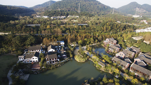 上城玉皇山南小鎮