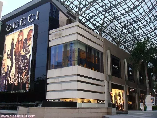 萬(wàn)象城引入的Gucci。