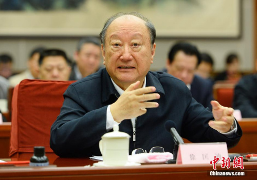 中國工程院主席團名譽主席徐匡迪。(資料圖)<a target='_blank'  data-cke-saved-  _fcksavedurl='http://www.chinanews.com/'></table>中新社</a>發 劉震 攝