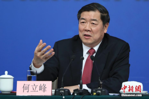 國家發改委主任何立峰。(資料圖)<a target='_blank'  data-cke-saved-  _fcksavedurl='http://www.chinanews.com/'></table>中新社</a>記者 盛佳鵬 攝