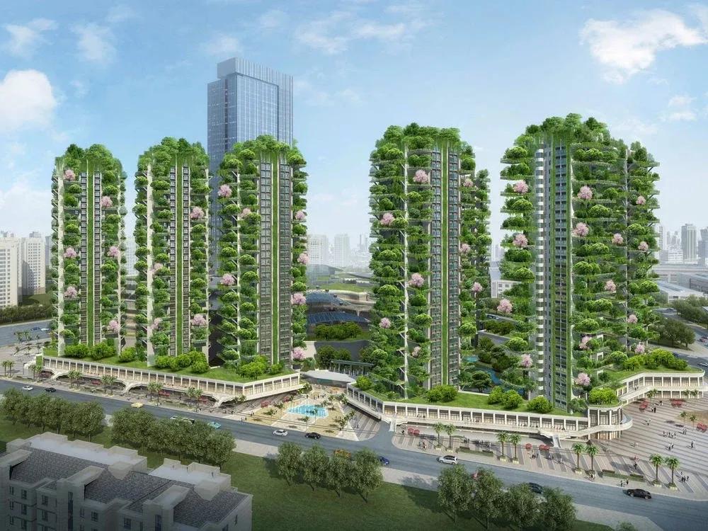 綠城、世茂這樣做外立面，顏值爆表了